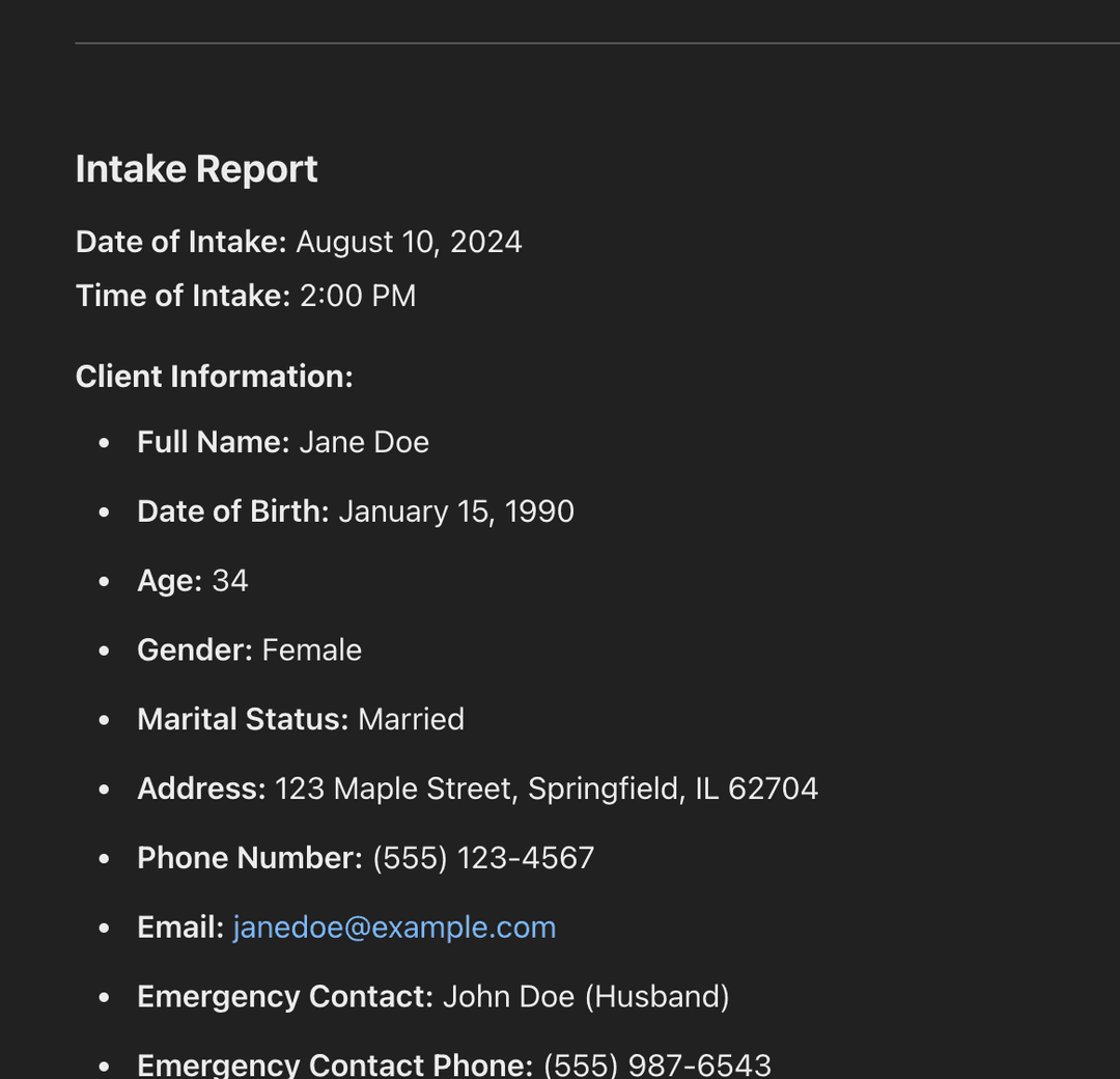 Intake